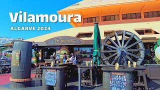 🇵🇹 Vilamoura How to walk from Quarteira – February 2024 – 4K [upl. by Dajma]