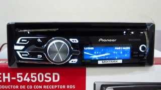 Pioneer 2012 DEH5450SD with MIXTRAXavi [upl. by Christiano]