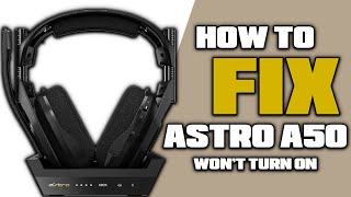 Astro A50 Headset Stopped Working Here is a Fix [upl. by Kesia]