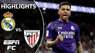 2️⃣ GOALS FOR RODRYGO ⚽ Real Madrid vs Athletic Club  LALIGA Highlights  ESPN FC [upl. by Rovaert183]