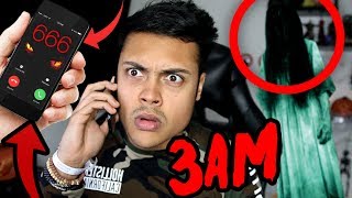 CALLING CURSED PHONE NUMBERS AT 3AM THEY CALLED BACK [upl. by Taveda679]