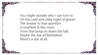 Emmylou Harris  Star of Bethlehem Lyrics [upl. by Sibell438]