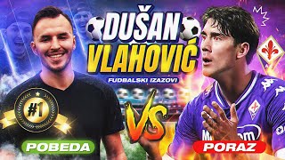 FUDBALSKI IZAZOVI w DUŠAN VLAHOVIĆ ACF Fiorentina [upl. by Ahsatsan926]