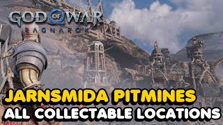 God Of War Ragnarok  Jarnsmida Pitmines All Collectables Location Guide [upl. by Whitnell]