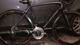 2013 Specialized Tarmac SL4 Expert Upgraded Zipp 404 Clinchers [upl. by Attenna668]