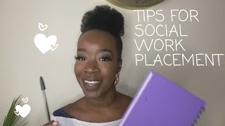 Tips for Social Work placement UKSocialwork Socialworker [upl. by Worsham]