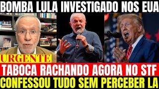 LULA CONFESSA TUDO EUA VAI QUERER EXPLICAÇÃO OU A TABOCA VAI RACHAR PRA ELE [upl. by Iosep487]