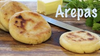 Venezuelan Arepas  The Frugal Chef [upl. by Noitsuj]