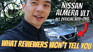 NISSAN ALMERA VLT  FULL ACCESSORIES  TOUR amp INSIGHT amp WALKAROUND amp EVERYTHING YOU DONT KNOW [upl. by Kolnos]