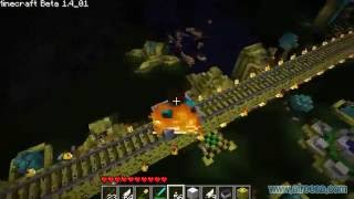 마인크래프트 롤러코스터  Minecraft roller coaster  cheat ver [upl. by Denise182]