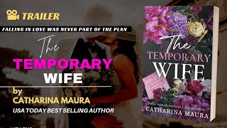 The Temporary Wife by Catharina Maura Audiobook Trailer [upl. by Arreyt]