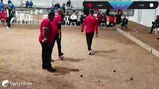 ahsp MAROC amp GERMANY coupe du monde de la pétanque homme santa susanna espagne [upl. by Qifahs318]