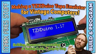 Building a TZXDuino amp How to program or Update the Firmware [upl. by Ferdinana]