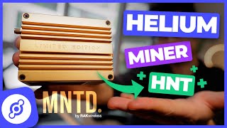 MNTD Helium Miner Review How to Setup amp HNT Earnings [upl. by Amata]