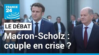 MacronScholz  un couple francoallemand en crise  • FRANCE 24 [upl. by Ainival]