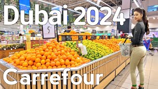 Dubai 4K Prices in Dubai Carrefour Hypermarket Full Review 2024 🇦🇪 [upl. by Okomot]