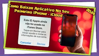 Como Este ID APPLE ainda NÃO foi USADO na ITUNES store Solução [upl. by Lydnek]