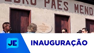 Em homenagem aos seus 35 anos fundação Pedro Paes Mendonça inaugura nova unidade  JE [upl. by Airbma817]