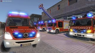 Emergency Call 112 – Hungarian Firefighters Gameplay 4K [upl. by Terrab497]