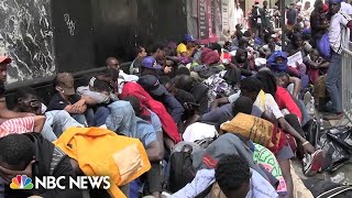 New York City public hospitals overwhelmed by increase of migrants [upl. by Spiers565]