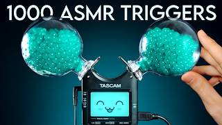 ASMR 1000 Triggers for People with ZERO Attention Span feat Toshi the Tascam No Talking [upl. by Hpsoj]