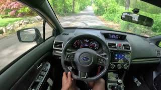 HOW TO DRIVE A MANUAL CAR  2020 WRX POV [upl. by Vitus]