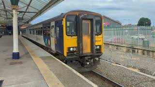 155347 departing Bridlington 260724 [upl. by Barrus887]