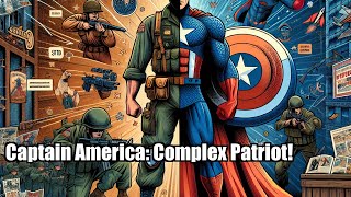 Captain America The Complex Patriot  Unpacking Ideals Allies amp Allegories [upl. by Avir662]