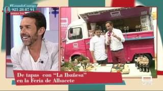 De tapas en la Feria de Albacete con Alfonso y Manu [upl. by Anirtek]