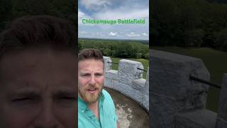 Tower in Chickamauga Battlefield civilwar americancivilwar [upl. by Yllop153]