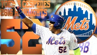 Yoenis Cespedes  New York Mets  2016 Highlights Mix ᴴᴰ [upl. by Iphigeniah]