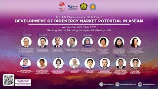 ASEAN Chairmanship Side Event  Development of Bioenergy Market Potential in ASEAN [upl. by Baniez]