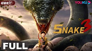 MULTISUB【Snake 3】Giant Snake and Angry Dinosaurs great battle  Adventure  YOUKU MONSTER MOVIE [upl. by Webster755]