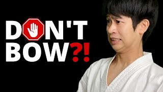 Karate School Etiquette Explained By Japanese Sensei 🇯🇵 [upl. by Lean]