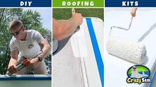 DIY RV Roof ReSealing amp Restoring with Henry TropiCool [upl. by Banebrudge861]