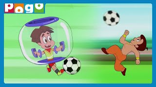 Titoo 🤩 Chhota Bheem 👊 Sports Day Ka Dhamaka 🏅 National Sports Day ⚽🏈 PogoChannel [upl. by Aidnama658]