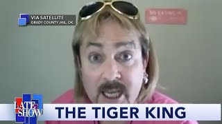 Tiger King Joe Exotic Who May Be Pardoned By President Trump Checks In From Prison [upl. by Ratcliffe]