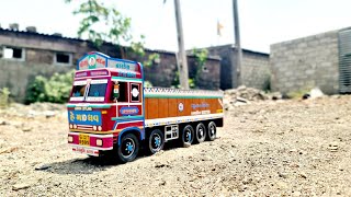 યદુનંદન રોડવેજ વડનગર કોડીનાર  GJ32 T 8595  Ashok Leyland 3718 Bs4 Body Truck Miniature Model [upl. by Acinomaj153]