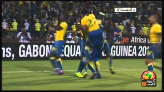 اهداف الجابون 10 تونس  كاس امم افريقيا Gabon vs Tunisia 2012 [upl. by Kelula702]