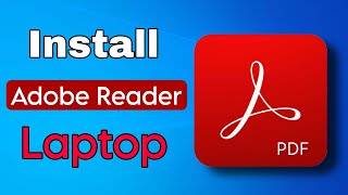 Installing adobe acrobat PDF តម្លើងកម្មវិធី PDF [upl. by Edouard698]