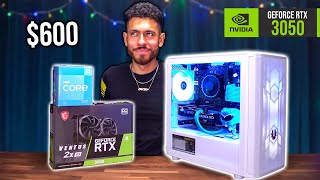 Build the Best RTX 3050 Gaming PC for 600  2024 [upl. by Shulock]