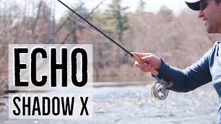 Echo Shadow X Fly Rod On The Water Review [upl. by Celka]