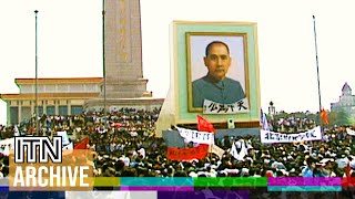 Tiananmen Square Massacre  Prelude to Bloody Crackdown Captured in Rare Footage 1989 [upl. by Inah]