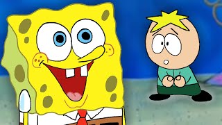 South Park reborn in SpongeBob SquarePants isekai golfinhoyurii [upl. by Danila964]