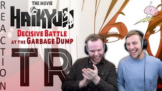 SOS Bros React  Haikyuu Movie Trailer  Decisive Battle at the Garbage Dump [upl. by Seel52]