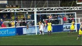 20121110  Farnborough vs Truro City  Highlights [upl. by Ylrad]