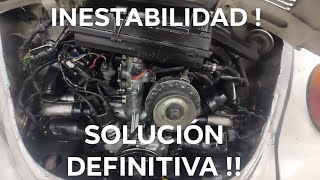 SOLUCIÓN DEFINITIVA INESTABILIDAD EN EL MOTOR DE VOCHO I MI VOCHO SUBE Y BAJA LAS REVOLUCIONES [upl. by Ahsiekal749]