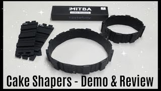 MiTBA Kitchenware Cake Shapers  Review amp Demo  Coupon Code [upl. by Annasor]