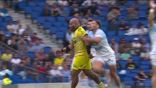 TOP 14  Essai de Sireli MAQALA AB  Aviron Bayonnais  Stade Rochelais [upl. by Juliano]