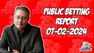 MLB Public Betting Report Today 7224  Against the Public with Dana Lane [upl. by Eiznekam101]